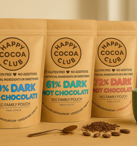 Happy Cocoa Club Discovery Bundle (3 x 70g Packets+2 Kids Spices)